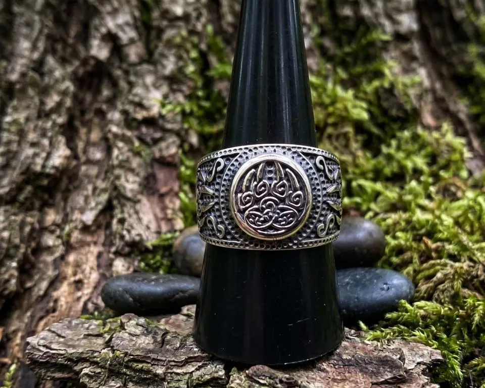 Edelstahl Berserker Ring